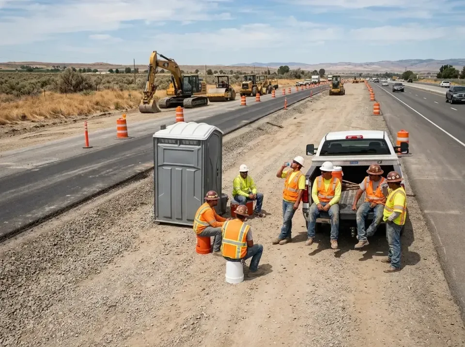highway-road-construction-crew-007 — frequently asked questions, Porta Potty and Restroom Rentals in Westmorland, CA